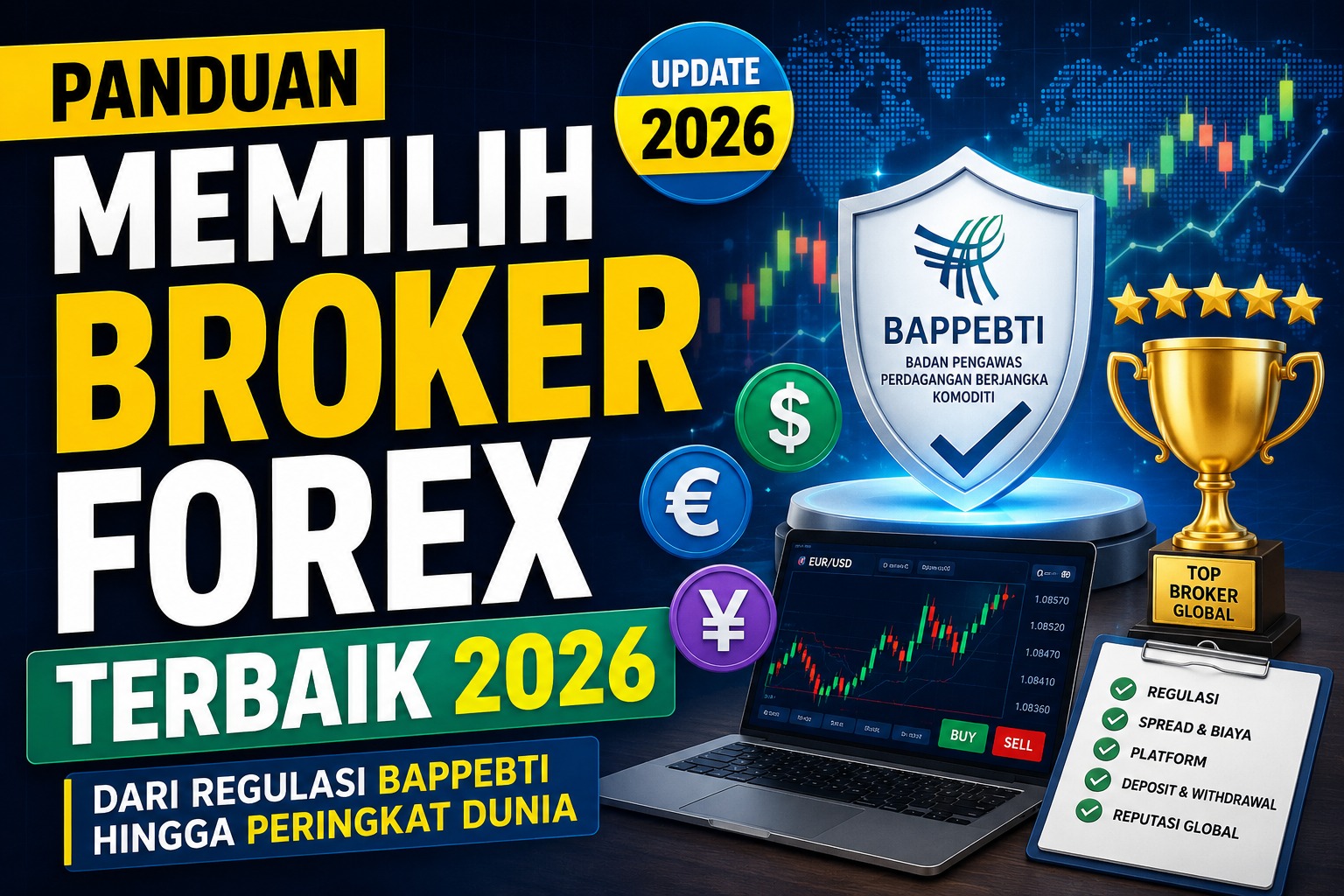 Ini Panduan Memilih Broker Forex Terbaik 2026 Bagi Pemula