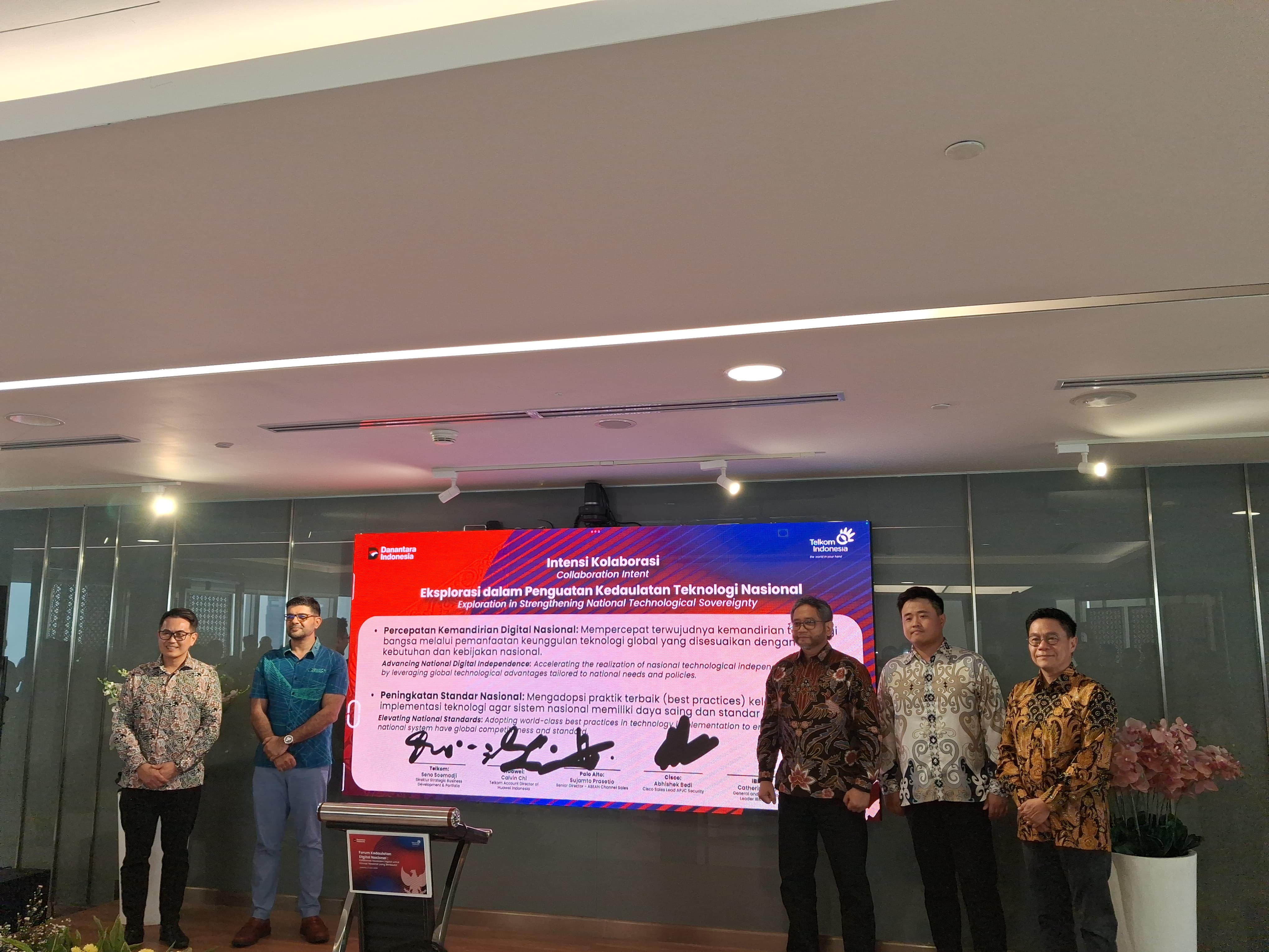 Bangun Cetak Biru Kedaulatan Digital, Telkom (TLKM) Perkuat Kolaborasi