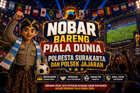 Polri Buka Diri Ajak Nobar Piala Dunia 2026, di Mabes Sampai Polsek