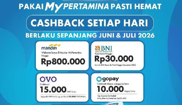 Harga BBM Naik, Gantinya MyPertamina Tebar Promo Cashback ini