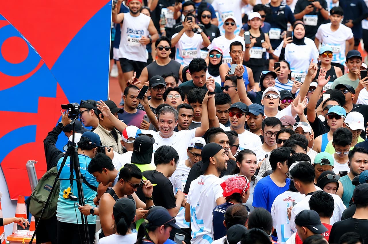 Guncang Jakarta! 45 Ribu Pelari Sukseskan BTN Jakim 2026