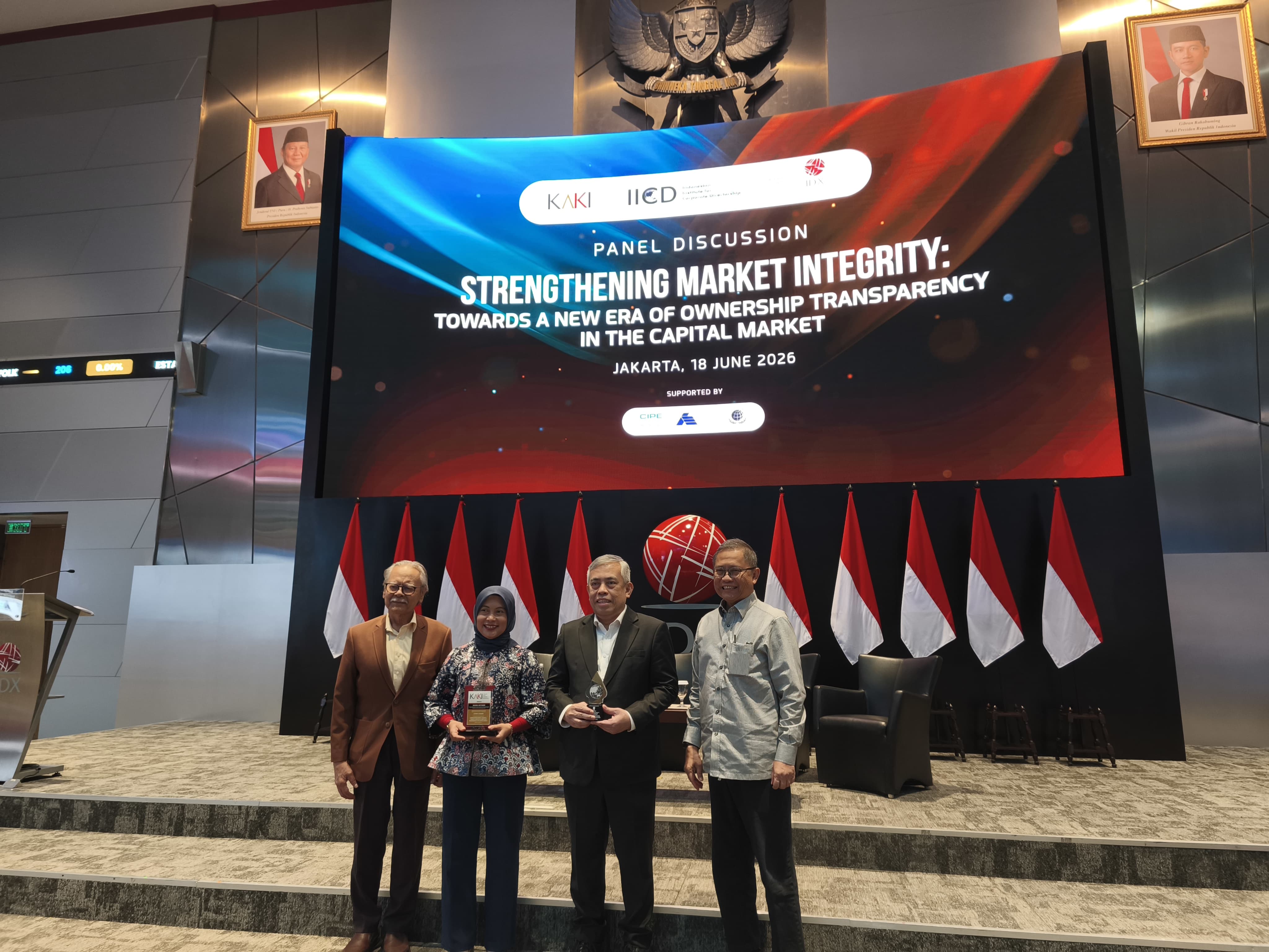 KAKI dan IICD Dorong Transparansi dan Integritas Pasar Modal