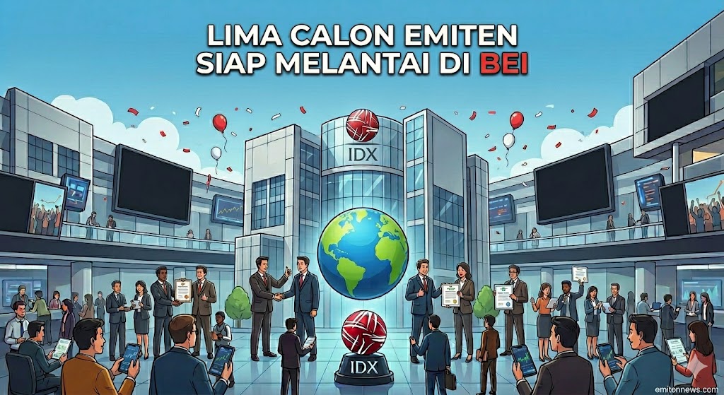Pesta IPO Juli 2026, Lima Calon Emiten Telah Tampil, Cek Daftarnya!