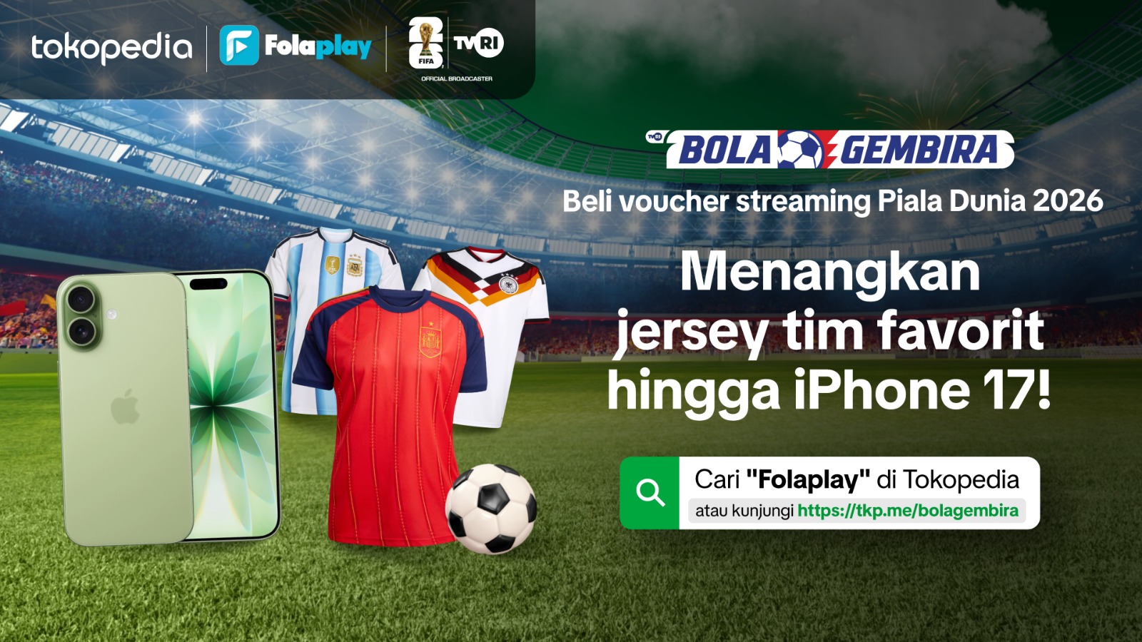 IRSX Gandeng Tokopedia Jadi Mitra Distribusi Voucher FolaPlay