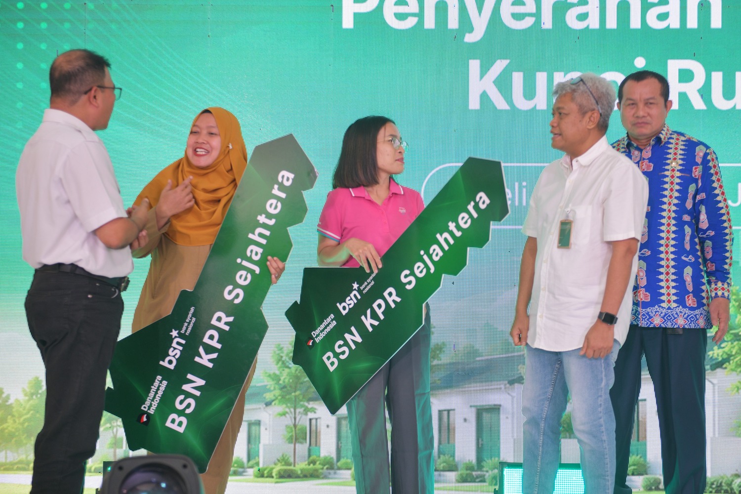 Gercep, Bank BSN Akad Massal 6.000 Rumah di Sumatera Utara