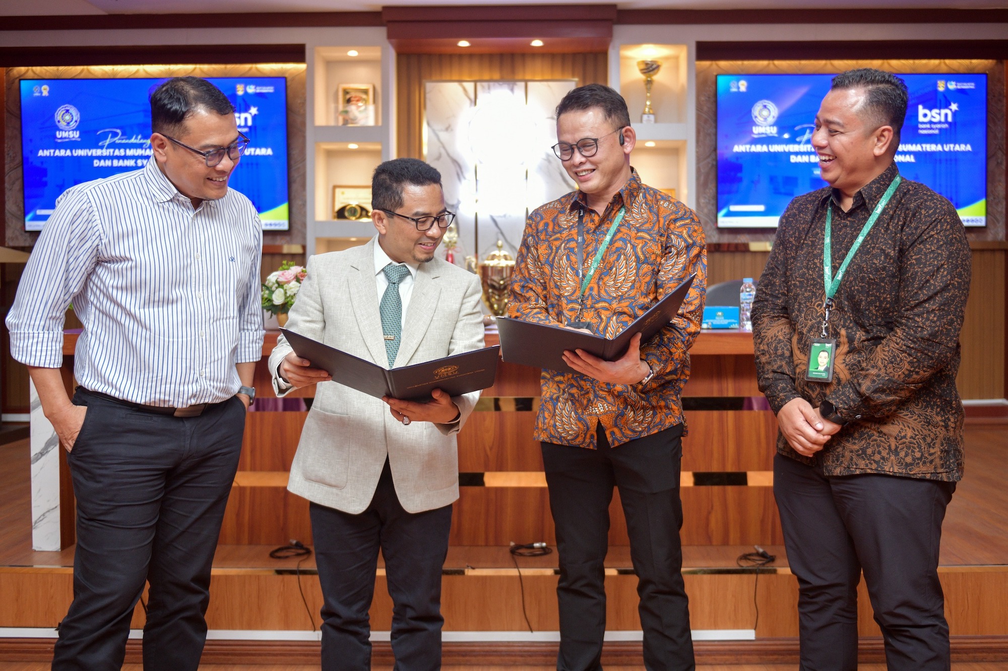 Bank BSN dan UMSU Bangun Ekosistem Perbankan Syariah Terintegrasi