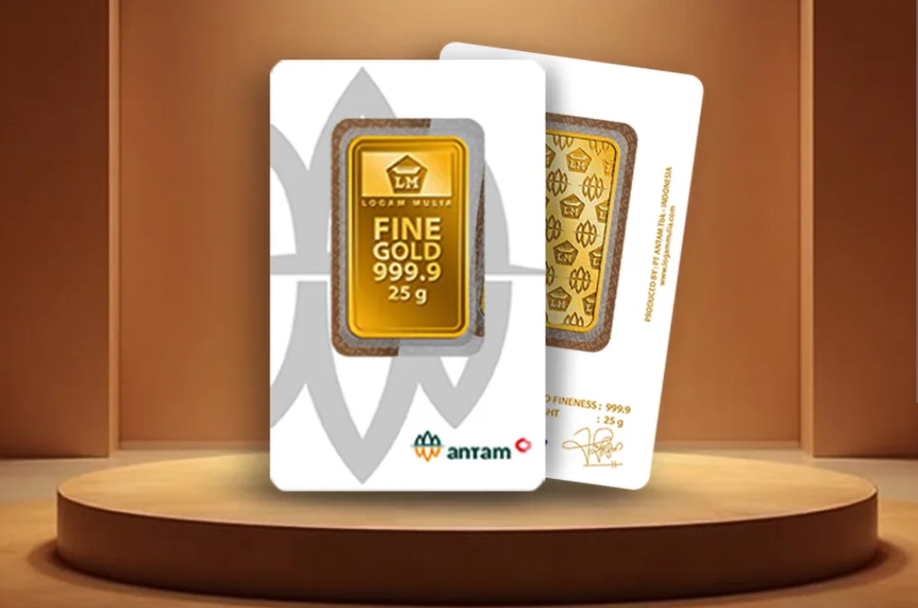 Harga Emas Antam Sabtu Naik Rp5.000, Buyback Dekati Rp2,4 Juta/Gram