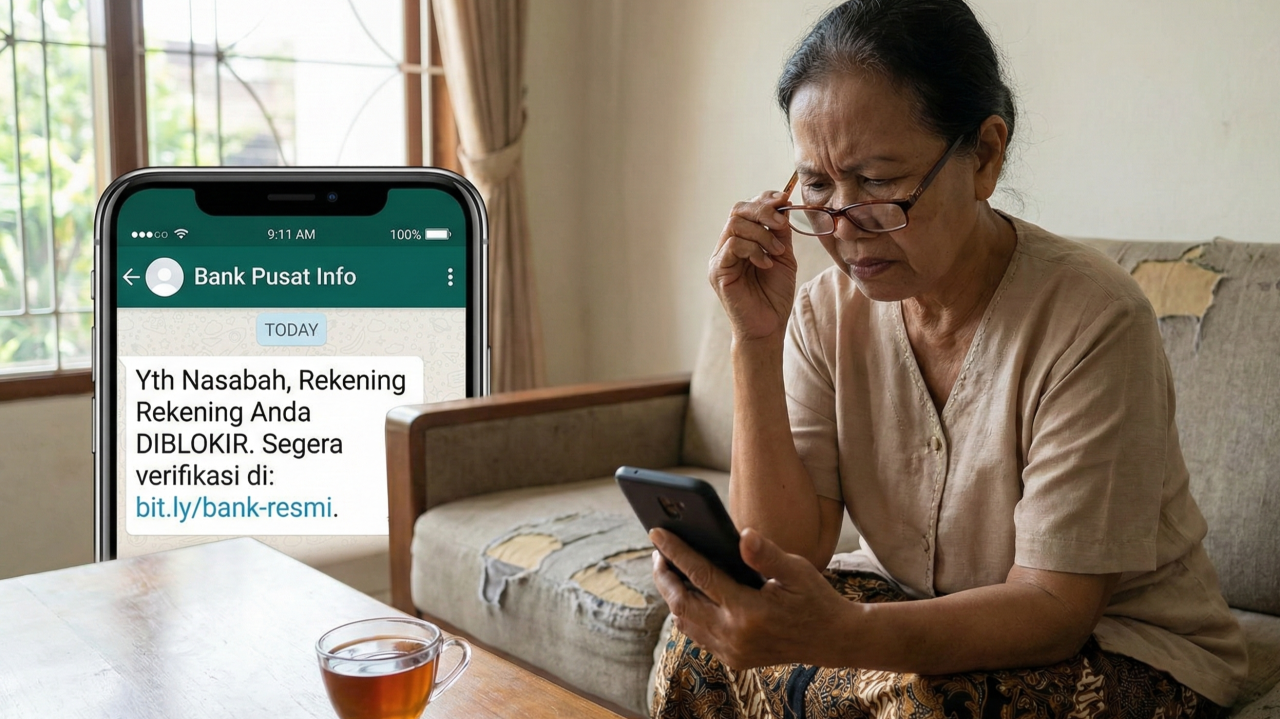 Hati-hati AI! Kerugian Scam Rp7,5 Triliun, Lansia Paling Rentan