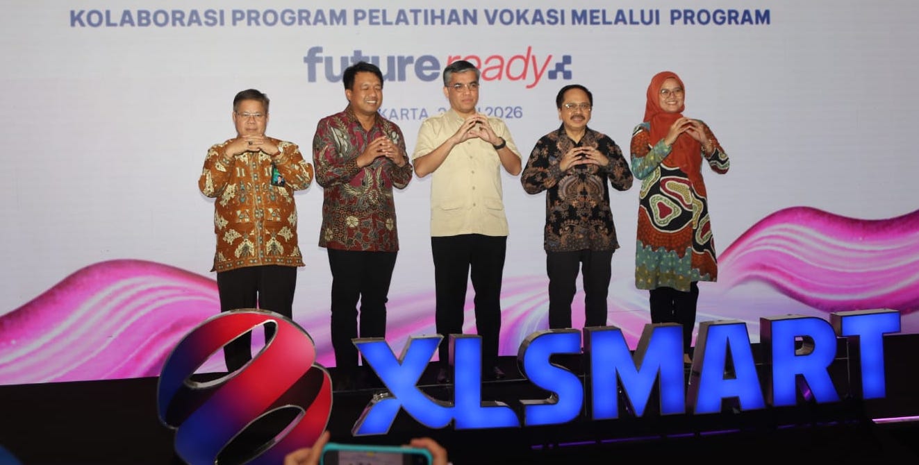 XLSMART dan Kemenaker Sodorkan Future Ready, Targetnya ini