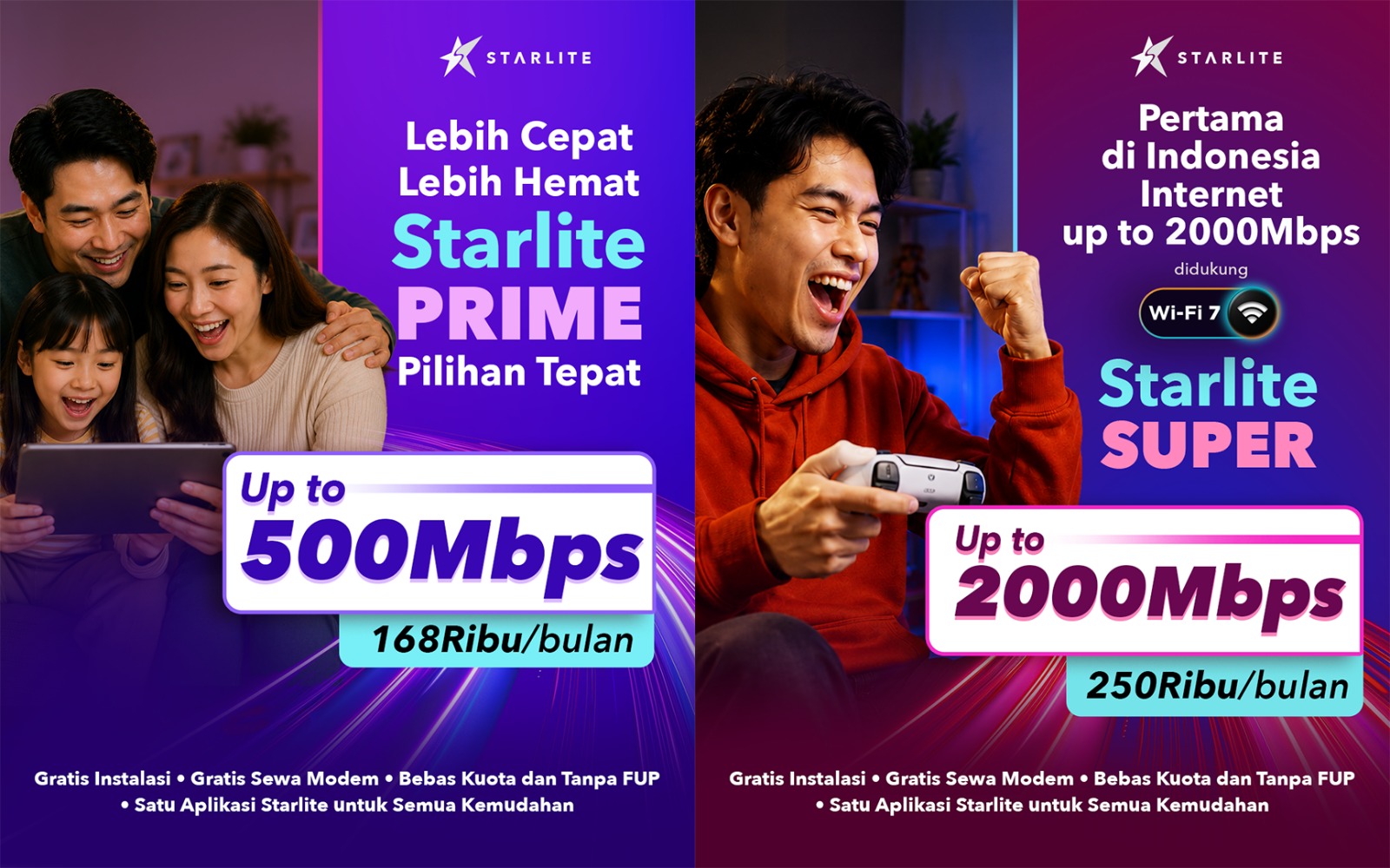 Via Starlite! Surge Dobrak Batas Digital dengan Internet Wi-Fi 7