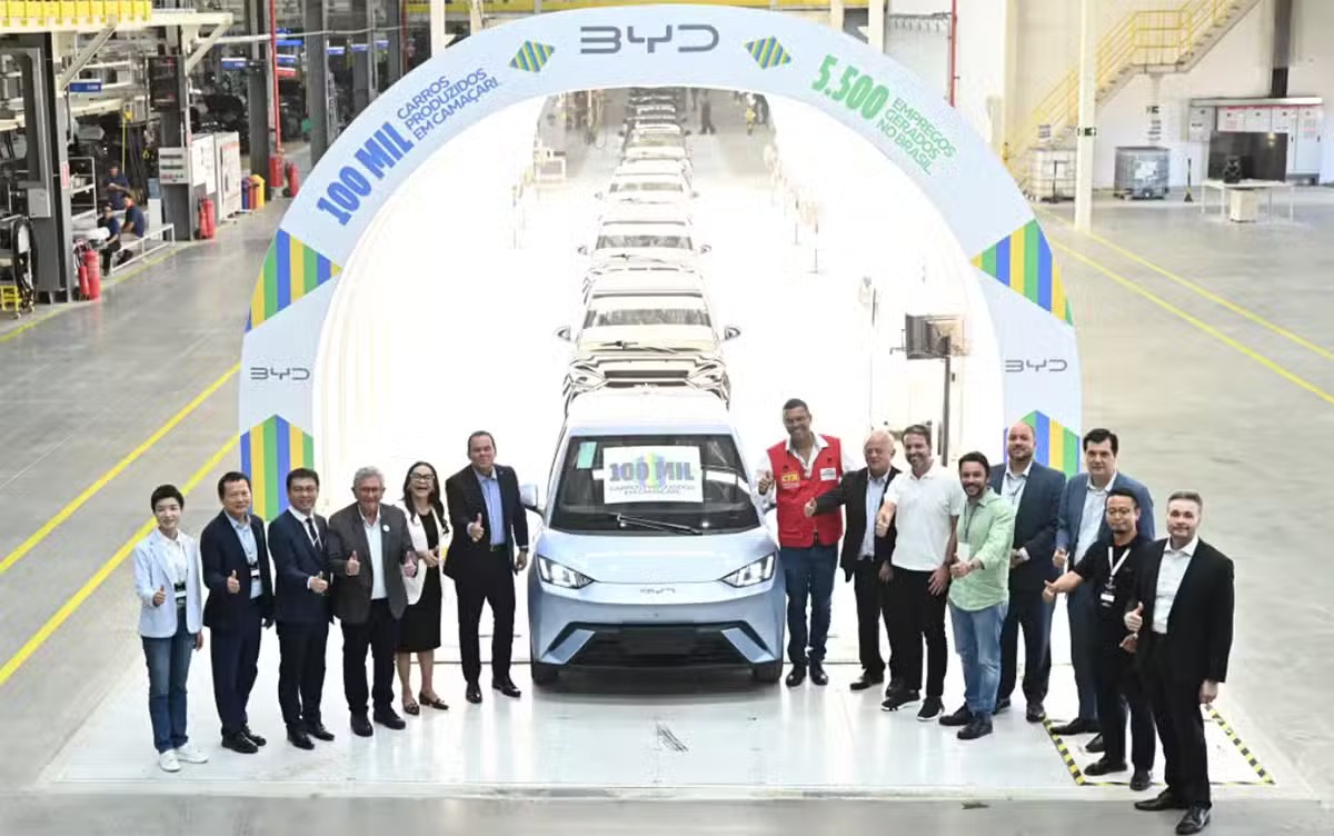Di Pabrik BYD yang Dituduh Lakukan Perbudakan, Produksi NEV ke-100.000
