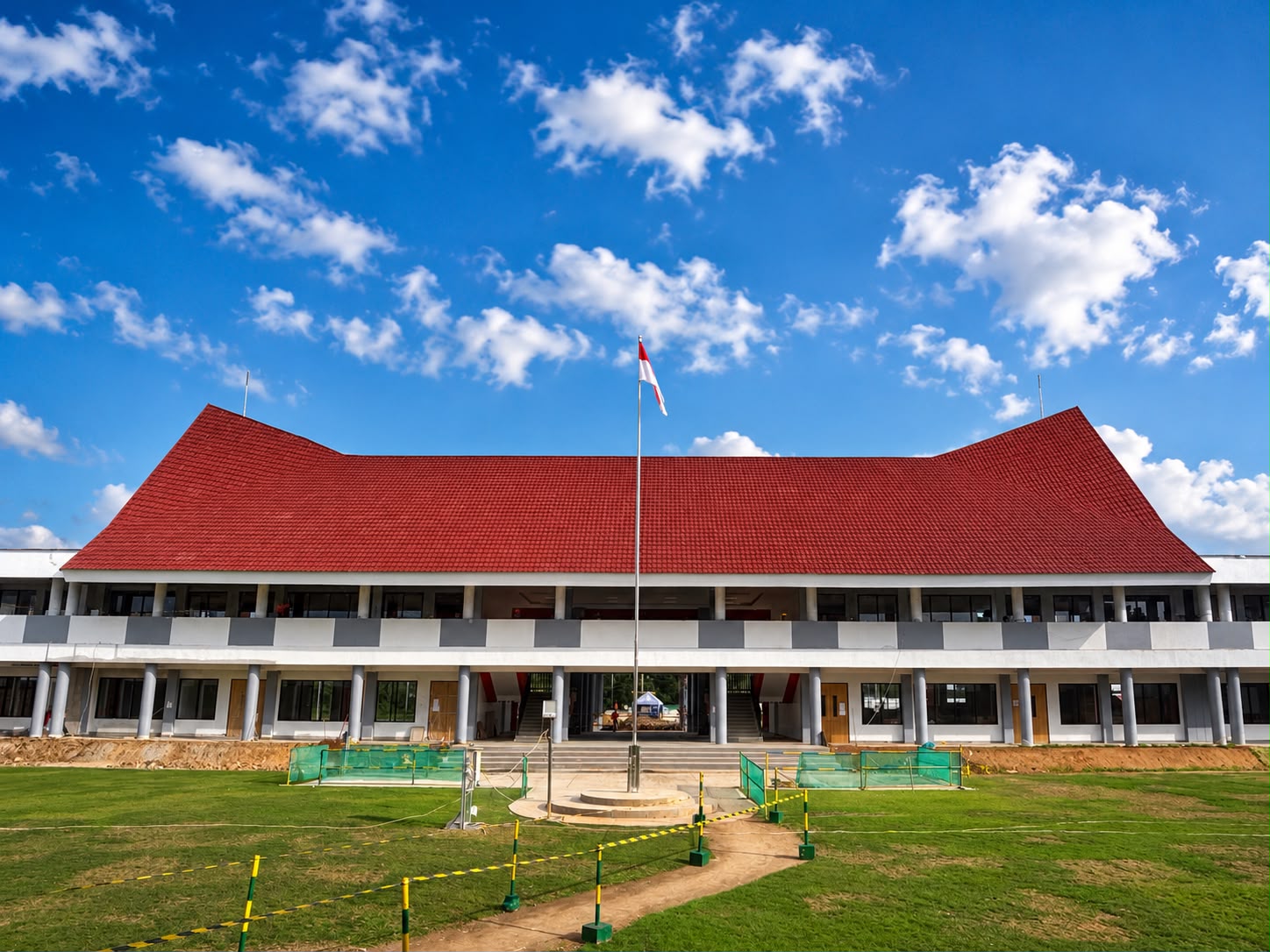 Proyek SMA Unggul Garuda di Konawe Selatan Rp234M Mulai KBM