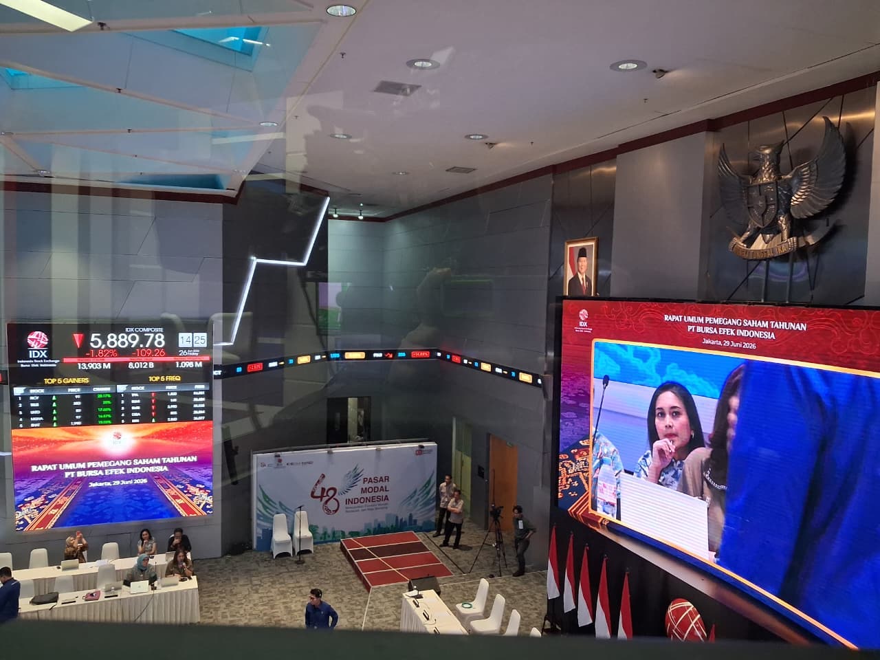 IHSG Bersinar, Serok Saham ASII, BRPT, INCO, dan AMMN