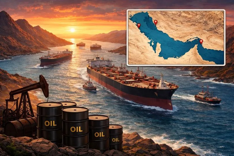 Sinyal Damai Selat Hormuz Tekan Harga Minyak di Kisaran USD80