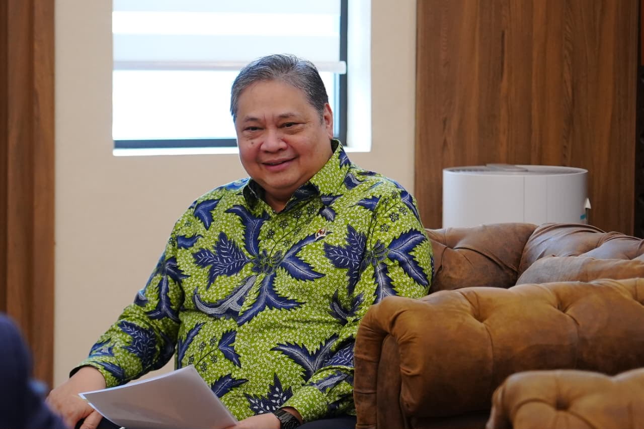 Airlangga: Impor Mesin Melesat, Sinyal Produksi Geliat