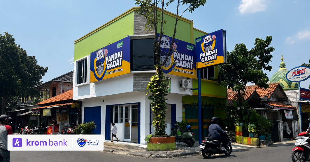 Perluas Akses, Krom Bank Perkuat Kolaborasi dengan Pandai Gadai