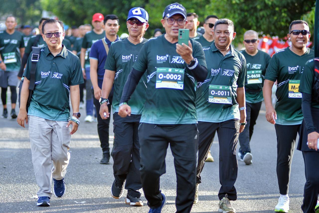 Hijaukan Lhokseumawe, BSN Tebar Kebaikan via Lilawangsa Run 2026