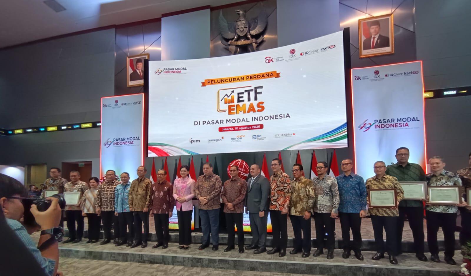 Perdana Melantai, 5 ETF Emas Syariah Rp21,68M Kompak Menguat Naik!