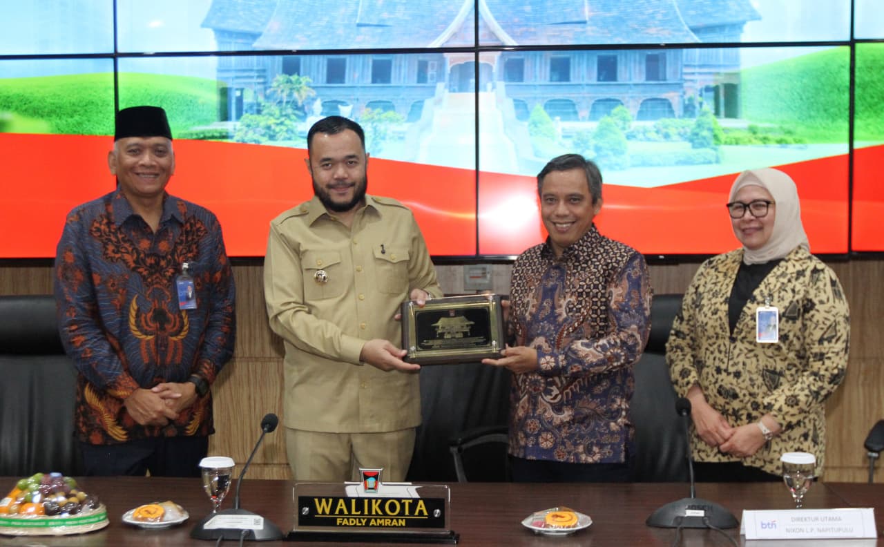 Perluas Layanan KPR dan Digitalisasi, BTN Gandeng Pemkot Padang