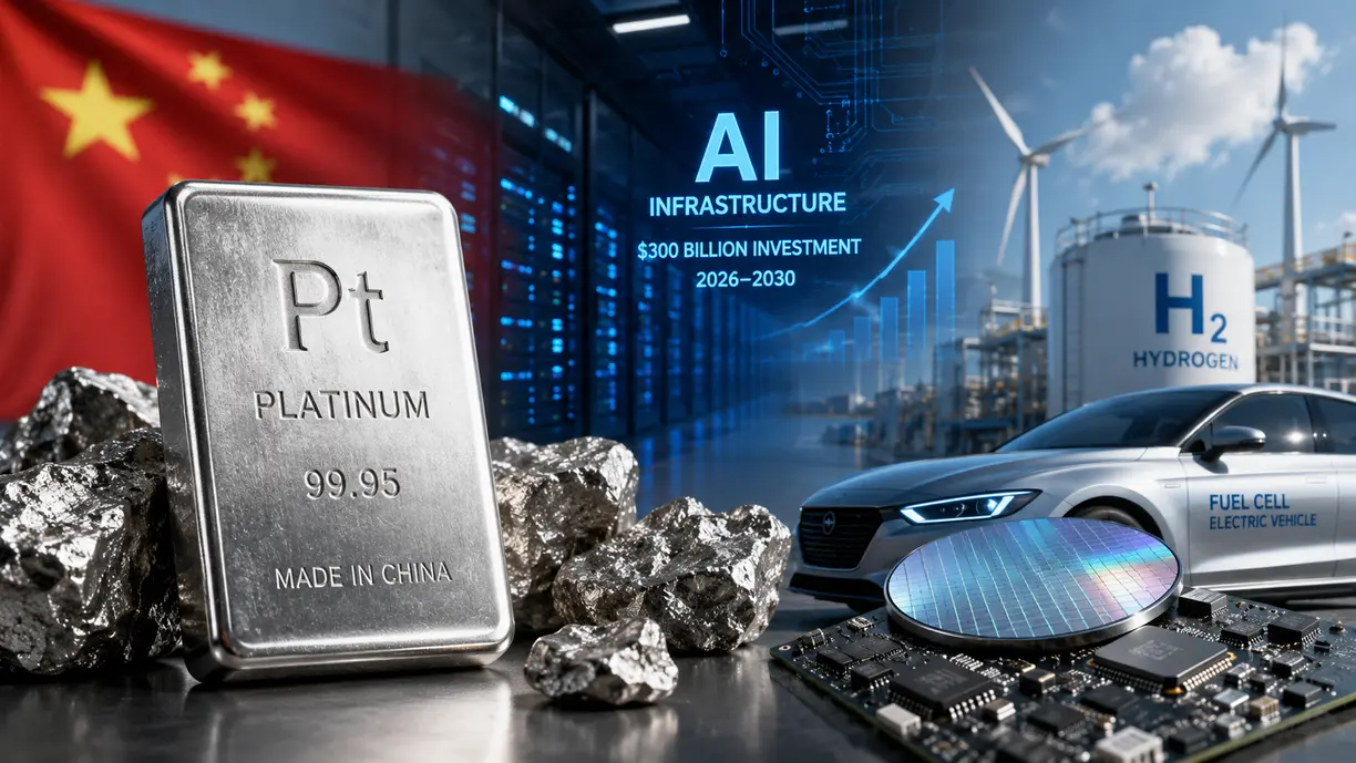 Permintaan AI Dorong Platinum Tembus USD1.770