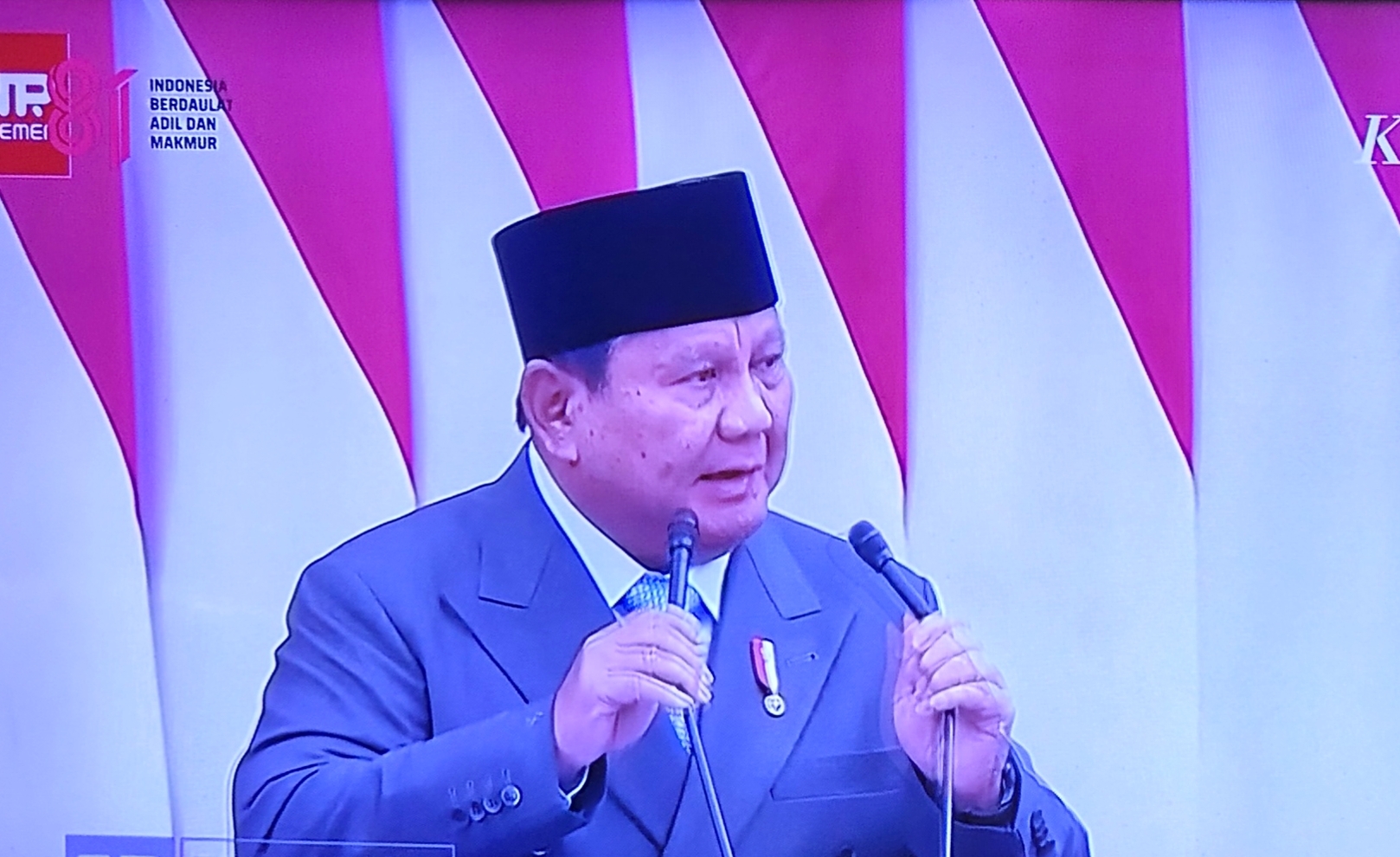 Di Sidang MPR Presiden Ungkap Keberhasilan Swasembada 8 Komoditas