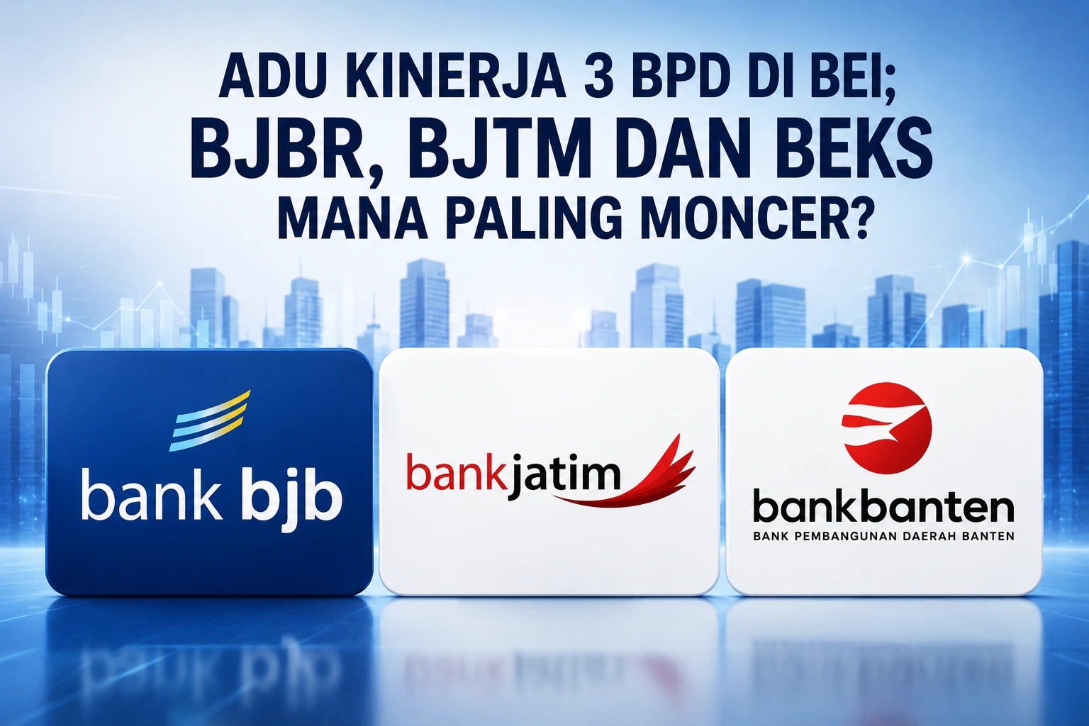 Adu Kinerja 3 BPD di BEI; BJBR, BJTM dan BEKS Mana Paling Moncer?