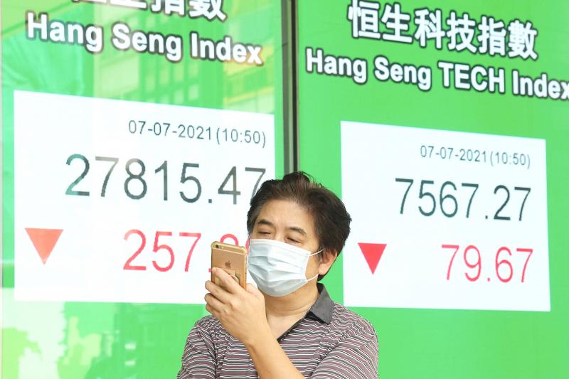 Sektor Teknologi Loyo, Indeks Hang Seng dan Shanghai Merosot