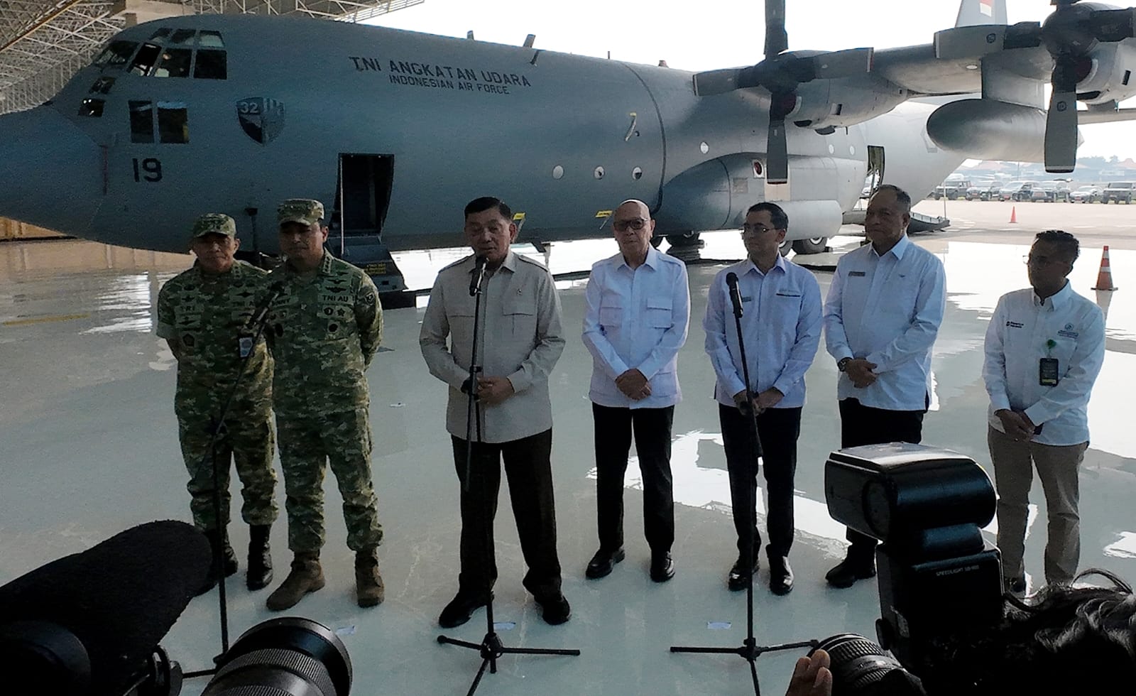 Menhan Siapkan Bandara Kertajati Jadi Pusat MRO Pesawat Militer