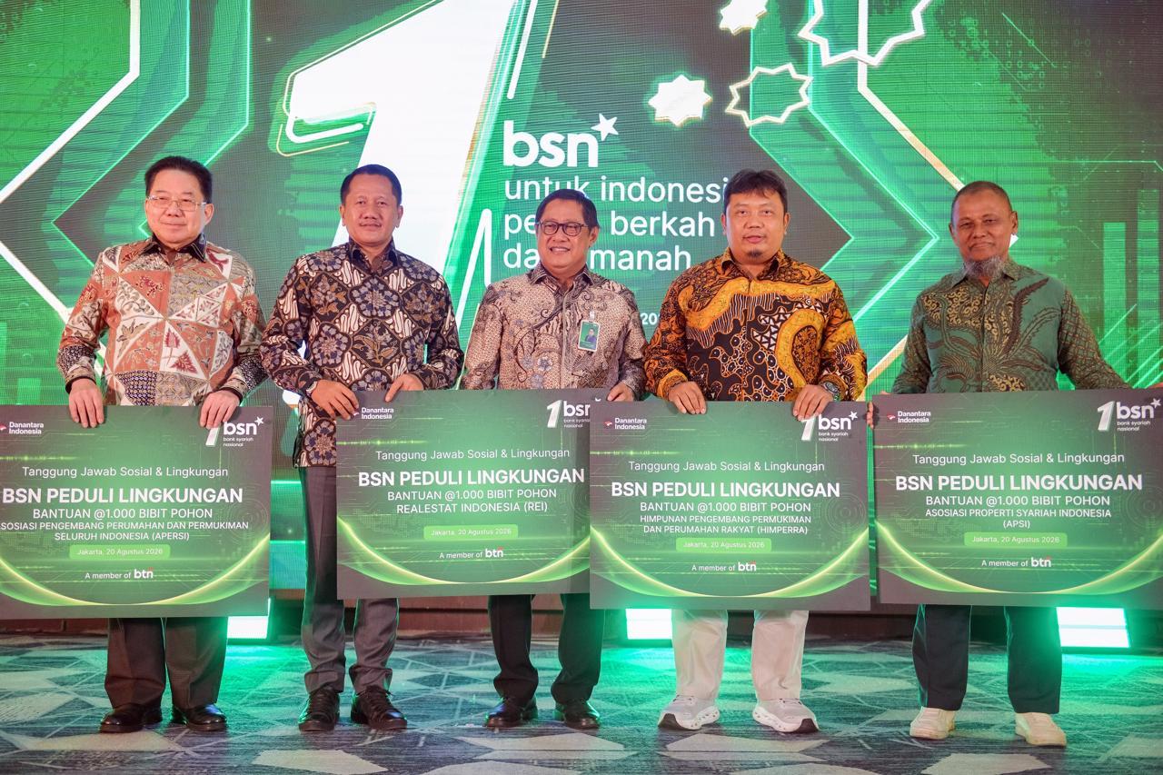 Milad Perdana, BSN Siap Jadi Kekuatan Baru Perbankan Syariah