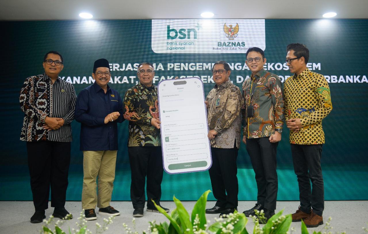 Tancap Gas, Bank BSN Gandeng BAZNAS Kembangkan Ekosistem Layanan Zakat