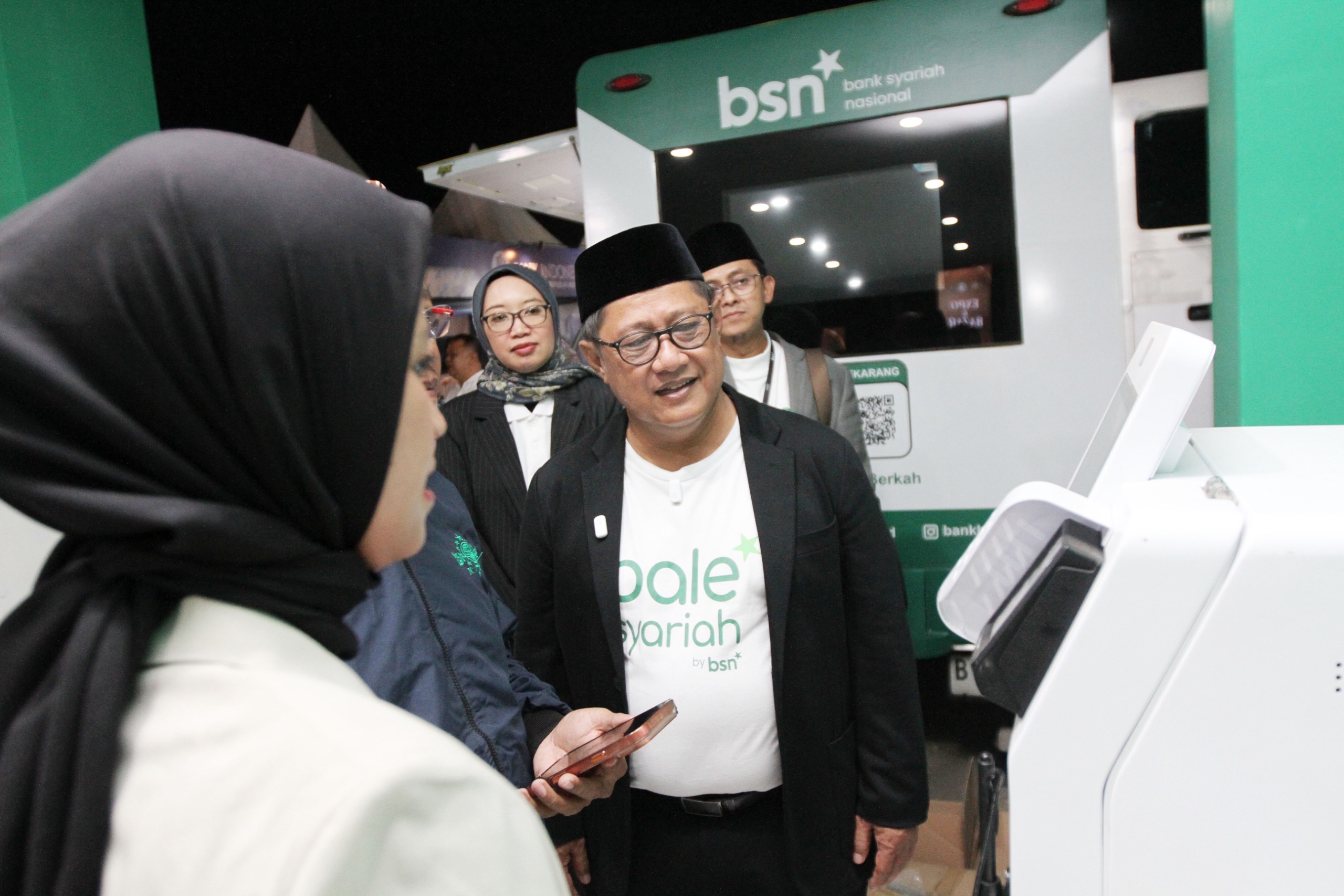 Bank BSN Layani Pembukaan Rekening Syariah Digital di Muktamar NU