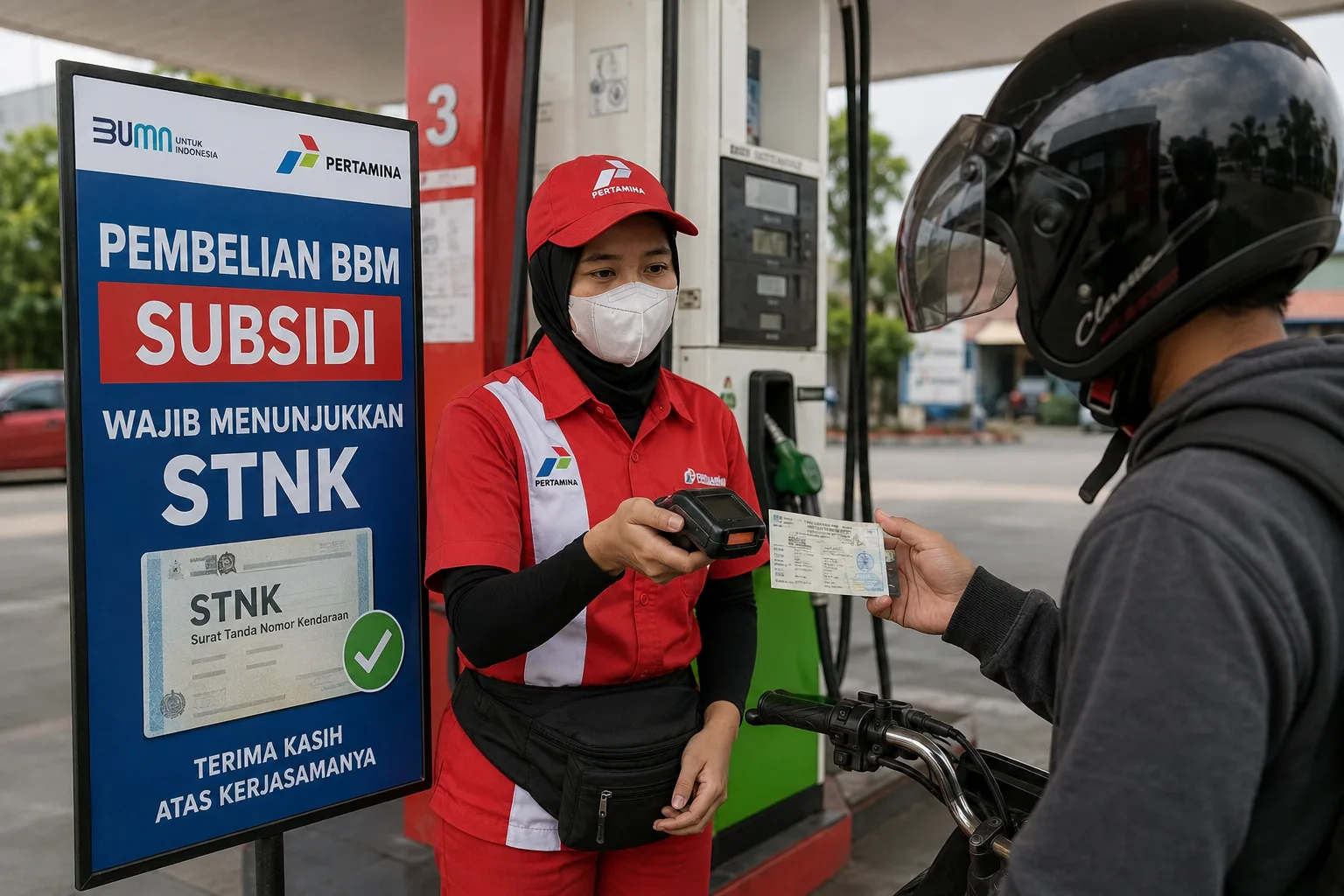 Geger, Syarat STNK Untuk Beli BBM Subsidi Batal!