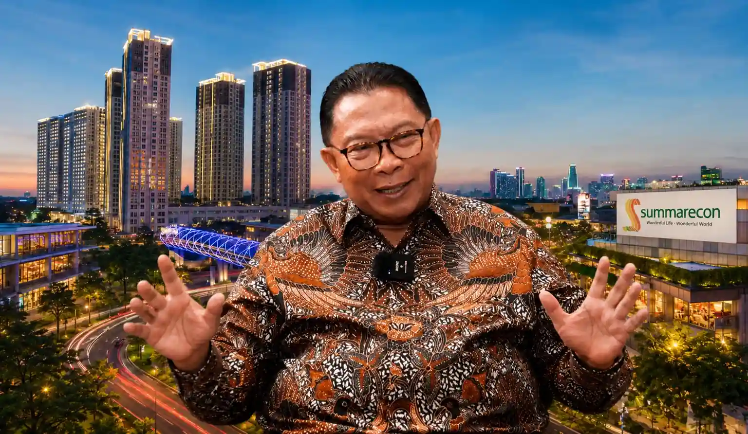 Presdir Summarecon Agung Kena OTT KPK, Saham SMRA Ambles 6,02%