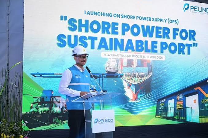 PLN-Pelindo Resmikan OPS 1 MVA, Pelabuhan Tanjung Priok Makin Lengkap