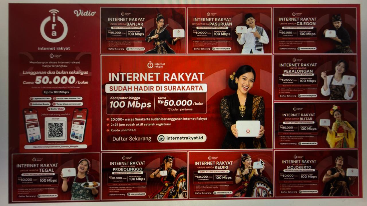 Serentak! WIFI Hadirkan Full Coverage 5G IRA 10 Kota Pulau Jawa