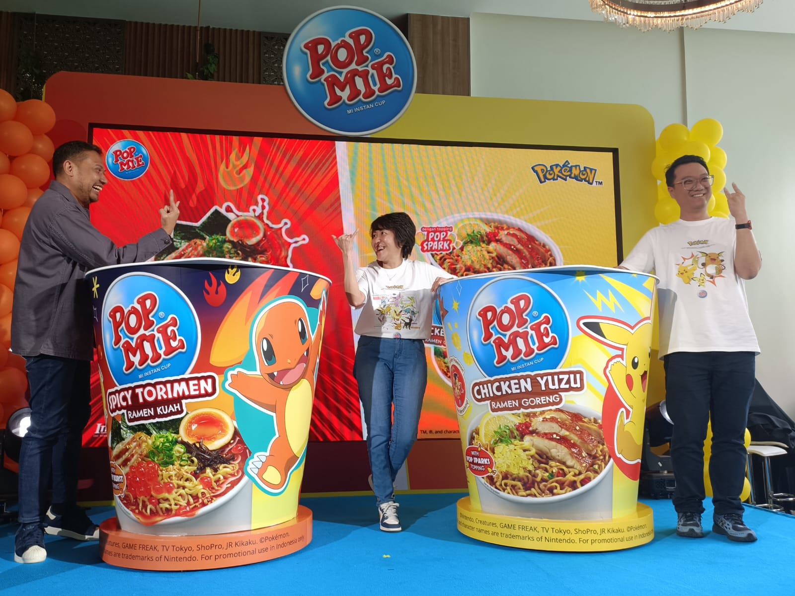 Kejutan, Indofood Hadirkan Pop Mie Edisi Spesial Pokemon
