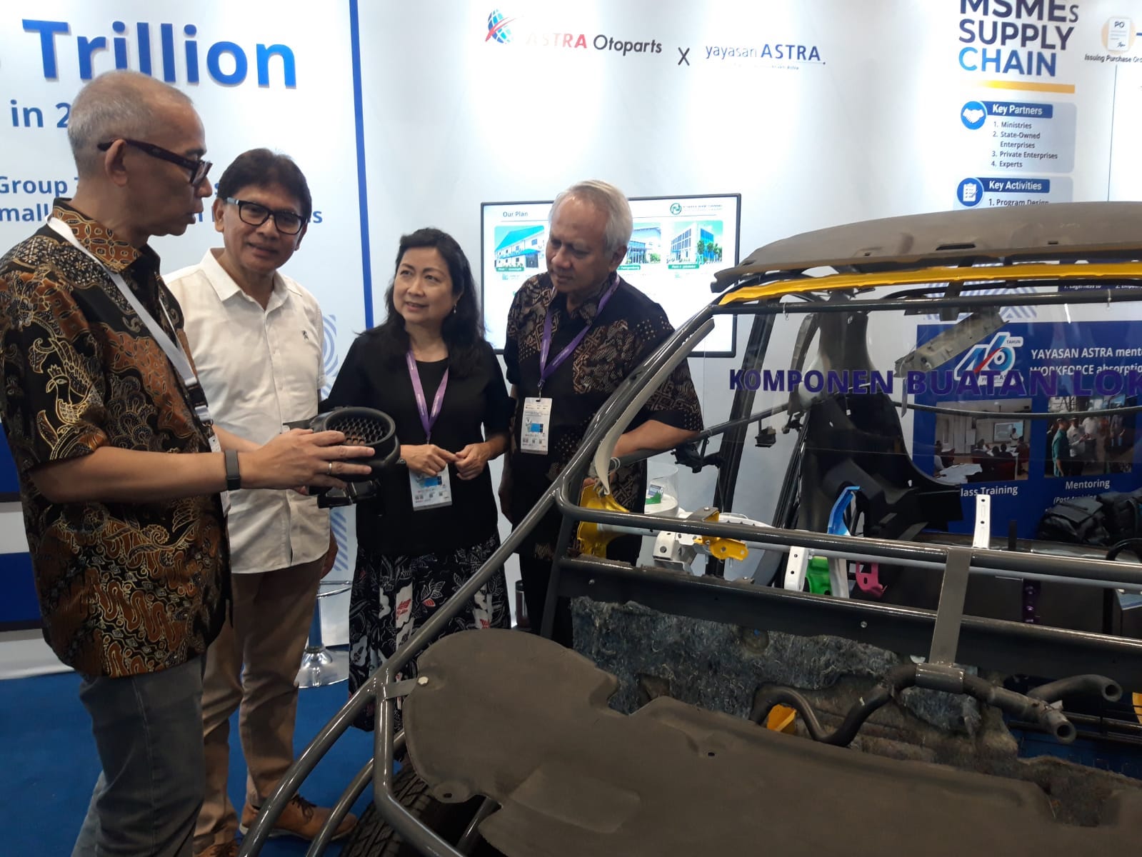 8 UMKM Manufaktur Binaan Astra Group Ramaikan Automechanika