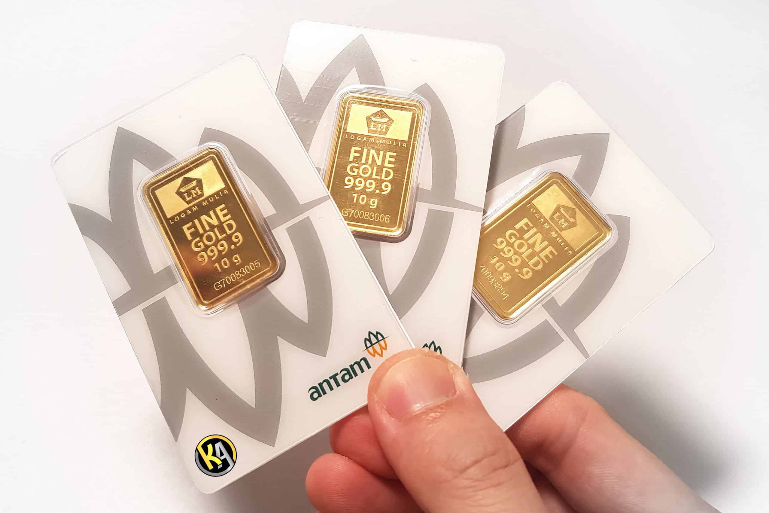 Emas Global Mulai Stabil, Antam Naik Rp15.000 per Gram