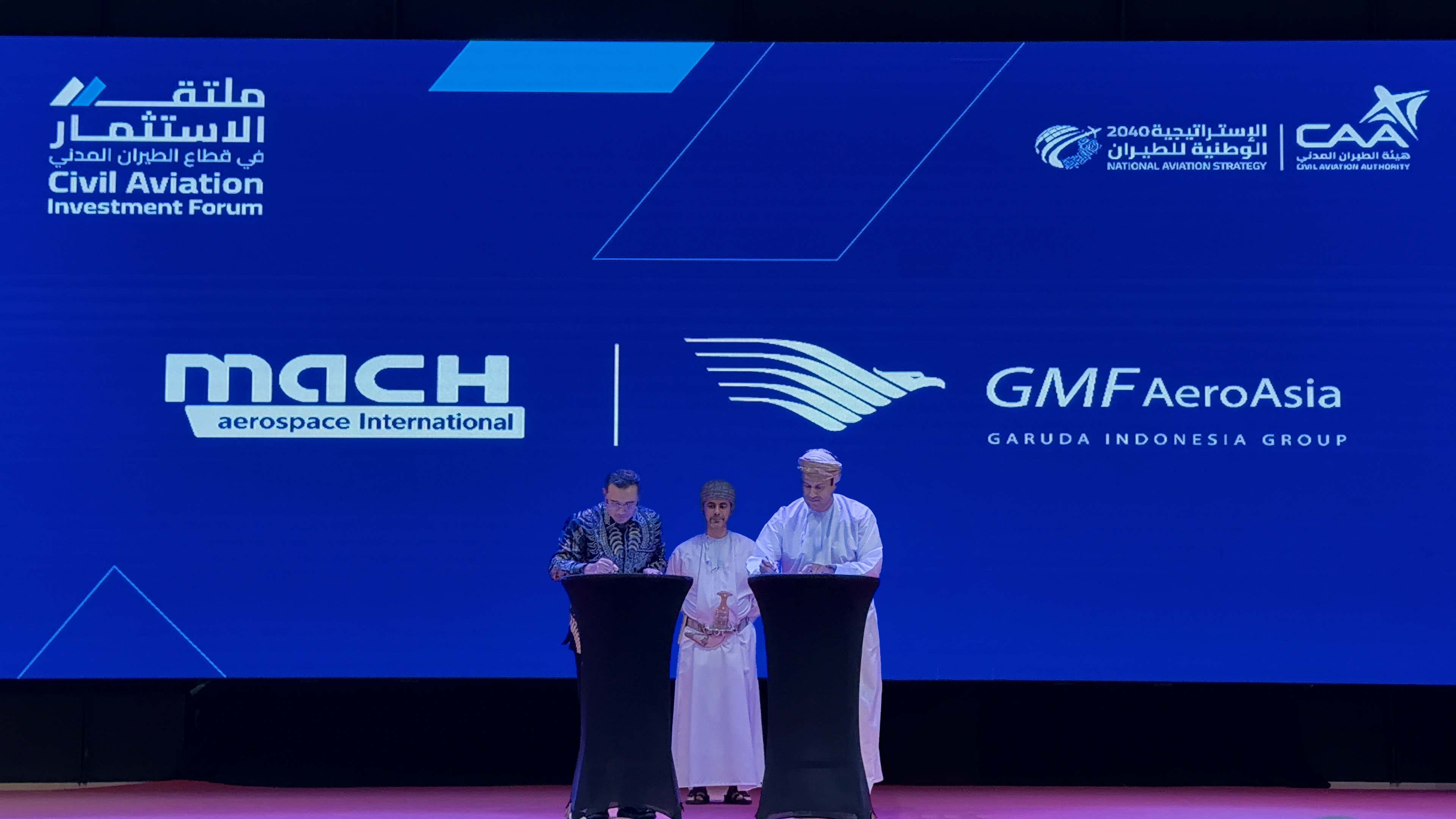Ekspansi Global, GMF AeroAsia (GMFI) Kembangan Fasilitas MRO di Oman