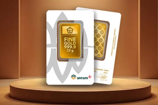 Emas Antam Turun Rp10.000 Efek Dolar dan Yield Obligasi AS