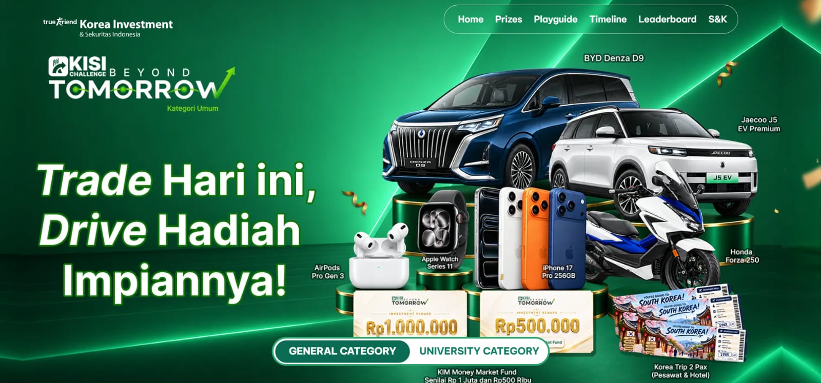 Transaksi Rp1,46T, KISI Challenge: Beyond Tomorrow Makin Sengit