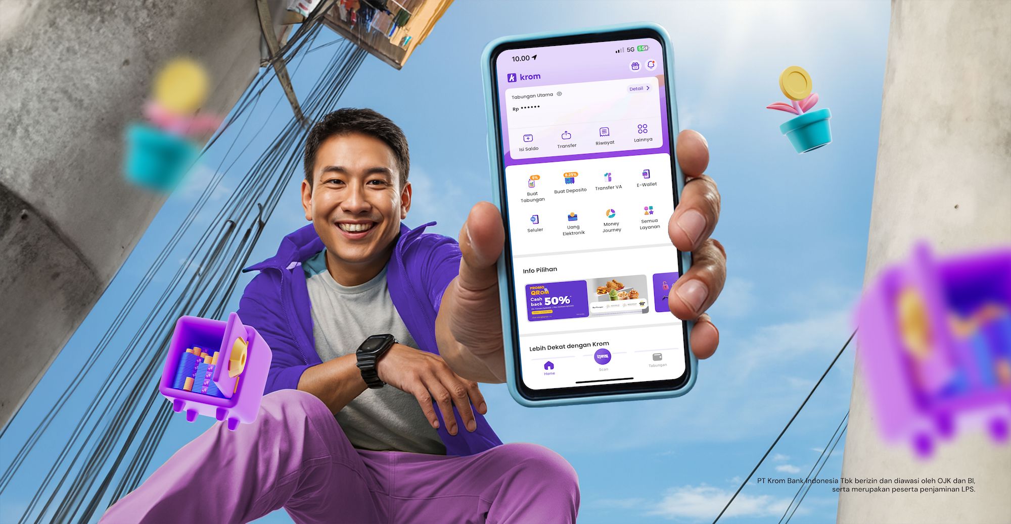 Perluas Kredit, Easycash dan Krom Bank Jalin Kemitraan Loan Channeling