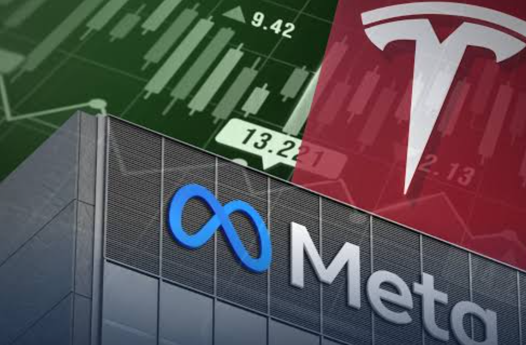 Tertekan Kinerja Tesla-Meta, Kontrak Berjangka Saham AS Melemah