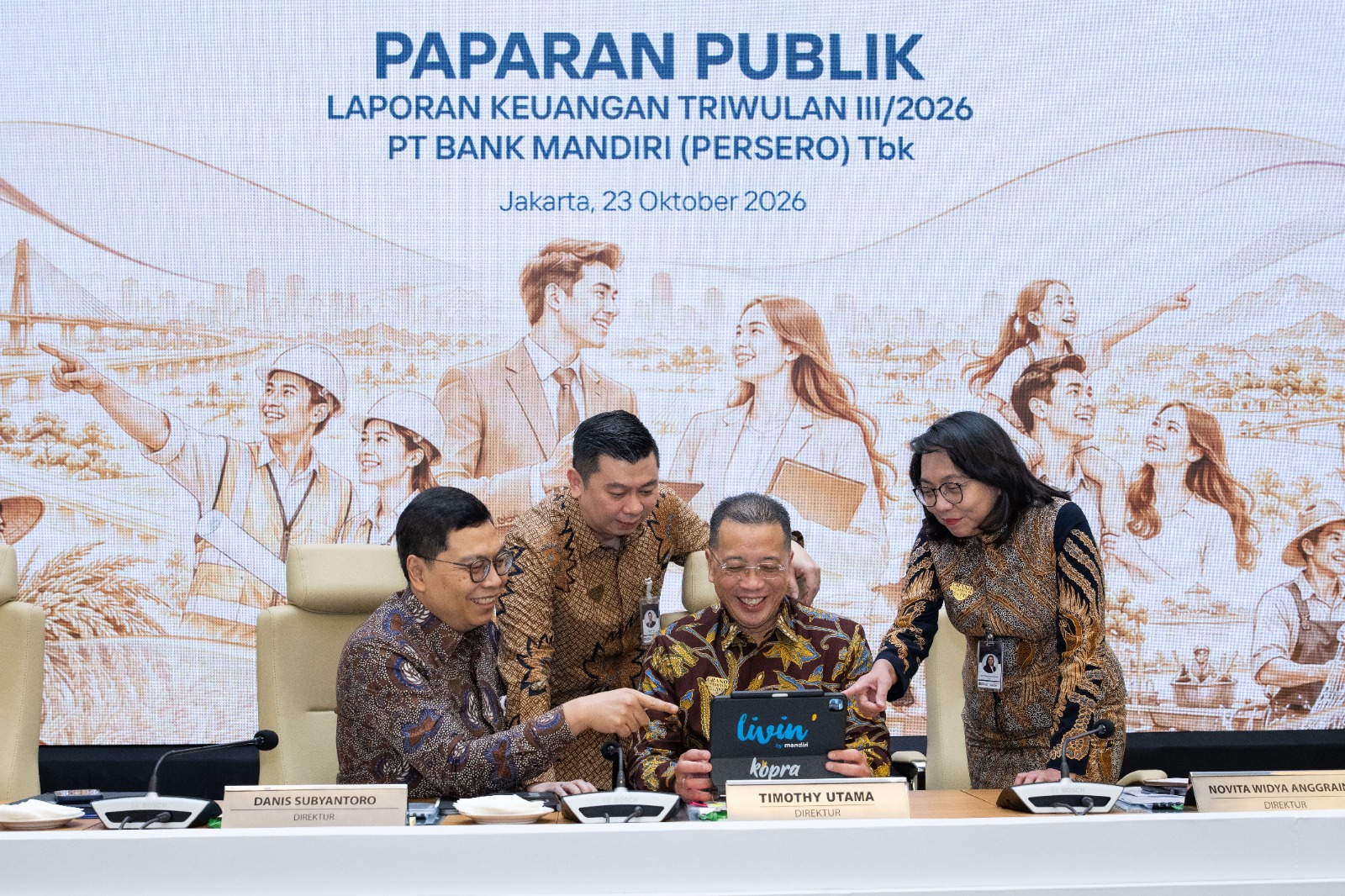 BMRI Kemas Laba Rp45,5 Triliun, Tumbuh 20,7 Persen di Q3 2026