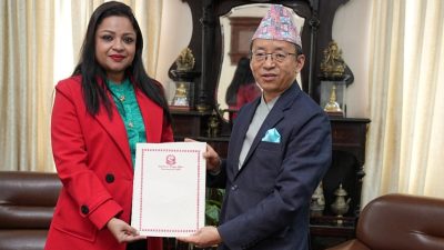 नर्भिक अस्पतालकी निर्देशक मेघा चौधरी मोरोक्कोका लागि अवैतनिक महावाणिज्यदूत नियुक्त