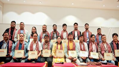 नेपाल आयुर्वेद चिकित्सक संघको अध्यक्षमा डा. शंकर र महासचिवमा डा.&hellip;