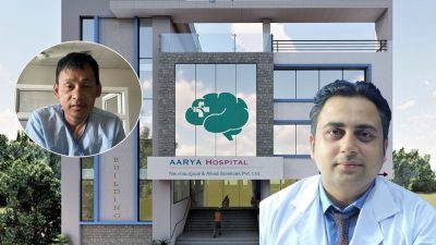 आर्या न्यूरोमा जटिल ब्रेन ट्युमरको सफल उपचार, गंगाशेरले पाए ‘नयाँ&hellip;