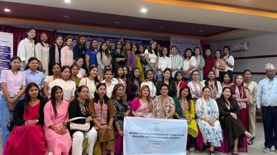 सीड्स नेपालद्वारा सौन्दर्यकर्मीहरूका लागि प्रजनन स्वास्थ्य सम्बन्धी अभिमुखीकरण