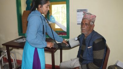 जेष्ठ नागरिकहरूका लागि वरदान बन्दैं सामुदायिक स्वास्थ्य इकाई