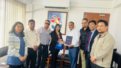 फिन्तारा सोलुसन्स र ब्लु क्रस हस्पिटलबीच भुक्तानी सुविधा सम्झौता
